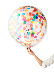 Confetti Balloons Flying Away High Up Into The Sky Wow So Cute